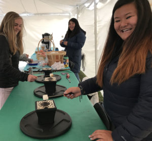 Roasting marshmallows