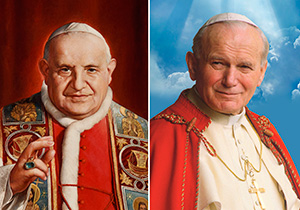 Saints John XXIII and John Paul II. (CNS photo)