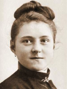 St. Therese at 15 just prior to joining the Carmel at Lisieux