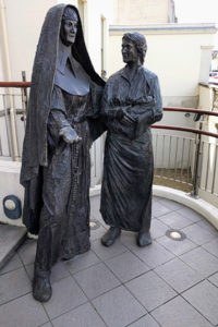 Mother McAuley statue in Dublin, Ireland
