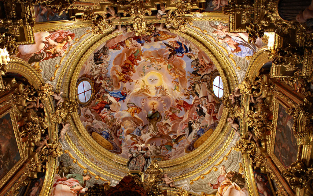 ceiling mural