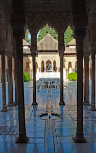 spanish courtyard